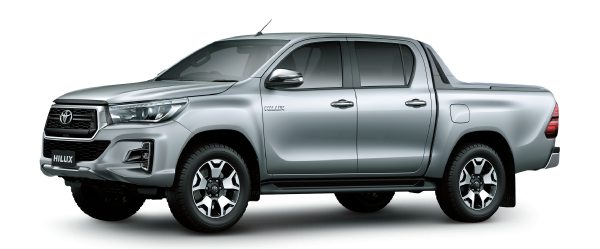 Toyota Grey Hilux 600x249px